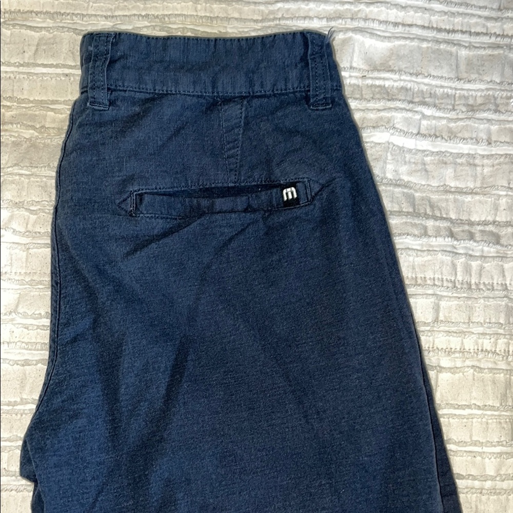 Travis Mathew Blue Hybrid Shorts